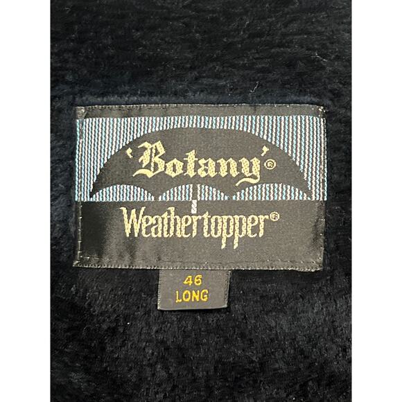 Vintage BOTANY WEATHER TOPPER Trench Coat Men's Size 46L w 2 Removeable Layers! - Picture 4 of 15